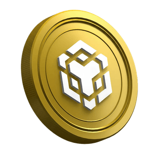 Binance BNB-Kryptowährungs-Coin auf der Seite mit Leitfaden für neue Trader